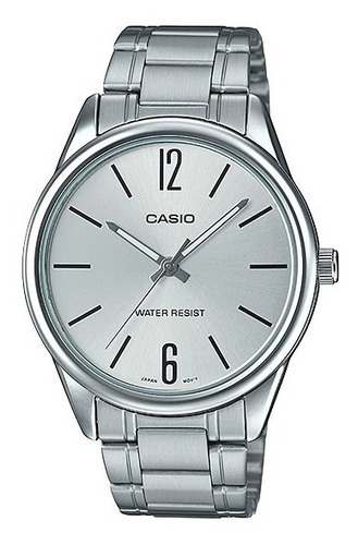 Reloj Casio Hombre Mtp-v005d-7b Metal Wr Agente Oficial Caba