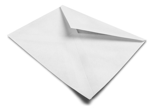 Kit 100 Envelope Branco 9,5x7cm Para Cartão De Visitas