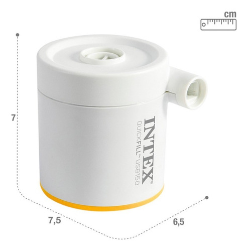 Bomba De Ar Intex Quickfill Usb 150 Inflador 66616
