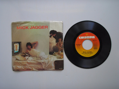 Disco Vinilo Mick Jagger Just Another 45 Rpm Print Usa 1985