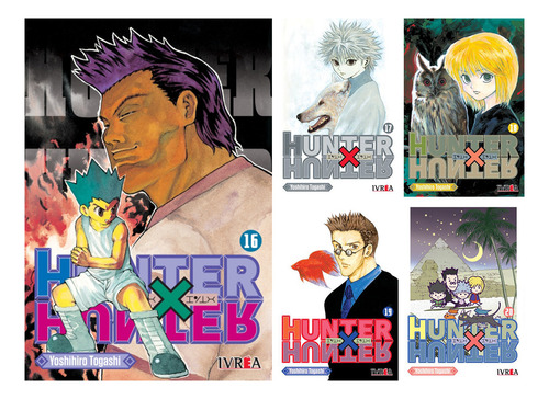 Combo Manga Hunter X Hunter - Tomos 16 Al 20 + Señalador Dgl