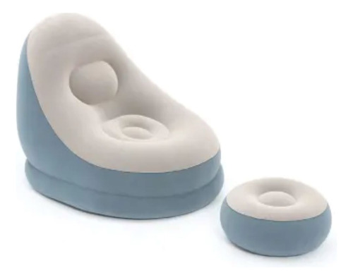 Sillón Inflable Premium Con Reposapiés Cómodo 1.2 M Bestway