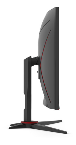 Monitor Gamer Curvo Aoc C27g2 27 Negro Y Rojo 100v/240v