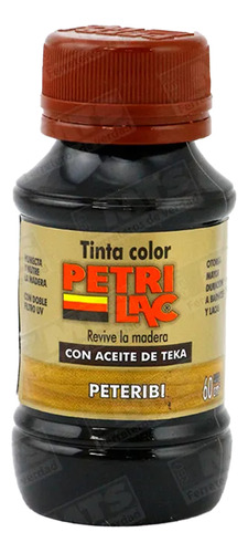 Tinta Para Madera 60cc Petiribi Pino Oregón Petrilac
