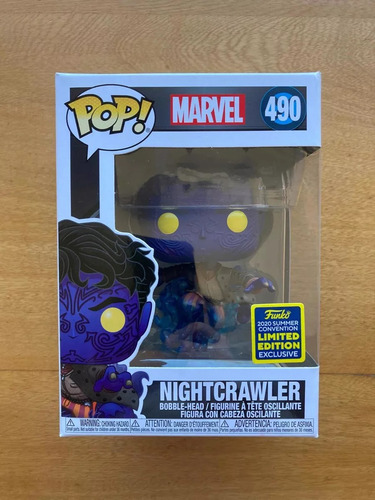 Funko Pop! Nightcrawler! #490! Summer Convention 2020! Sdcc (Usado)
