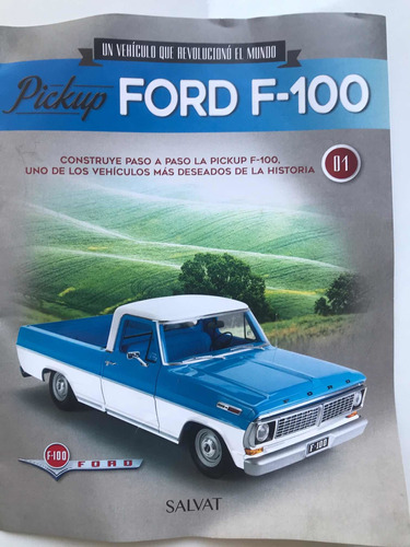 Piezas Ford F-100 Coleccionable De Salvat