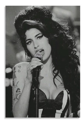 Mahwer Amy Winehouse - Poster De Lienzo Decorativo Para Pare