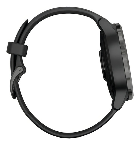 Smartwatch Garmin Vivoactive 4S display de 1.1" con correa de silicona - color black
