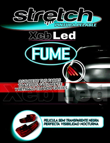 Pintura Removible Stretch Aerosol Laca Fume!!! - Vinilo