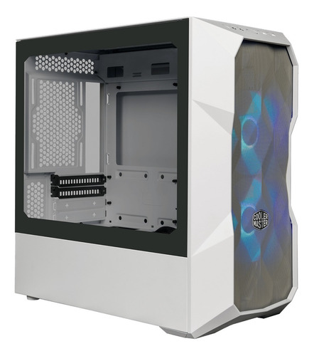 Imagen 6 de 10 de Gabinete Cooler Master Masterbox Td300 Mesh Blanco Vidrio P