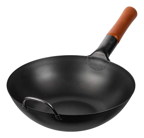 Sartén Wok De Acero Al Carbono Yosukata - Woks Y Sartenes