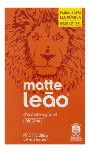 Chá Matte Leão Mate Original Em Ervas 250g Kit Com 3 Caixas