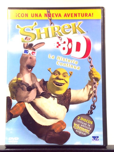 Shrek 3d  (nuevo Original) Dvd