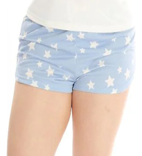 Pijama Para Mujer Blusa Y Short Snoopy Estrellas Original