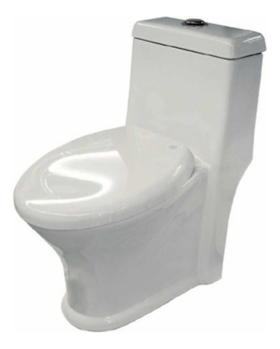 Sanitario Wc Inodoro One Piece Blanco Modelo Wc-22 Tecnobath