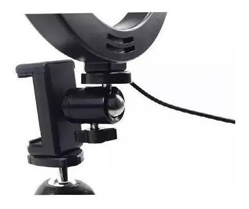 Kit Ring Light 16 Cm Led Iluminador Portátil Mini Tripé