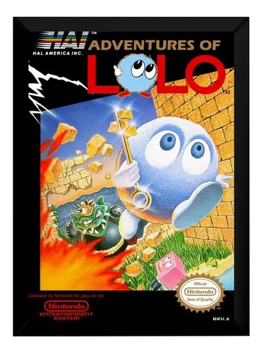 Adventures of Lolo, NES, Jogos