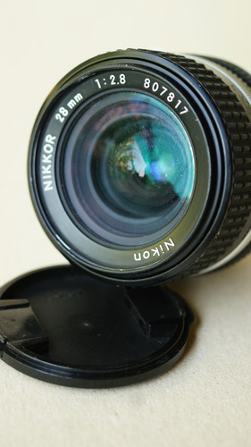 Nikkor 28mm F2.8 Ais Nikon F Preta (Usado)