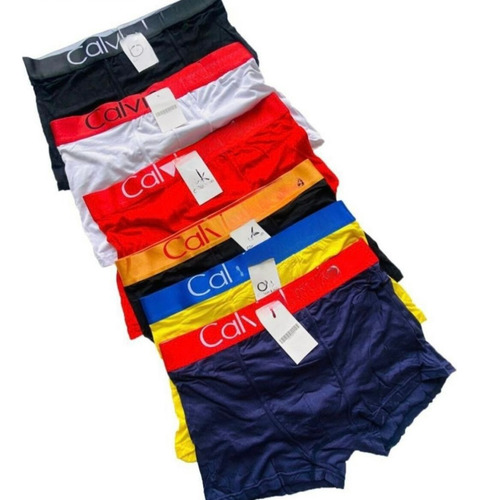 Oferta Paquete 6 Boxer Hombre Calv Diseño Edition Cinta