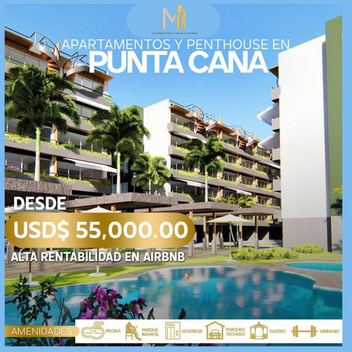 Vendo Apartamento Y Penthouse En Punta Cana 