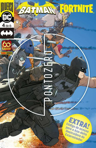 Livro Batman/fortnite Vol. 04