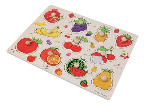 Juguete De Rompecabezas Con Forma De Fruta