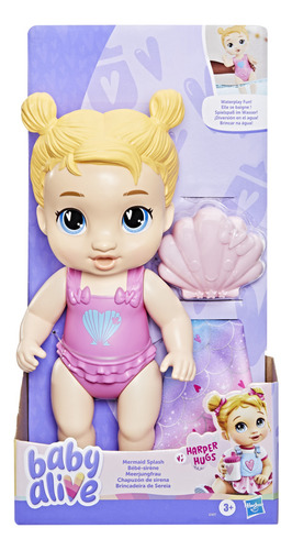 Muñeca Baby Alive Chapuzón De Sirena Harper Hugs