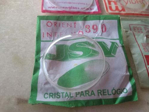 Lote C\ 15 Acrílicos E Cristal Para Relógios Oportunidade