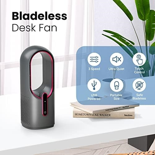 Konsiden Ventilador De Escritorio Sin Aspas, Ventilador De O