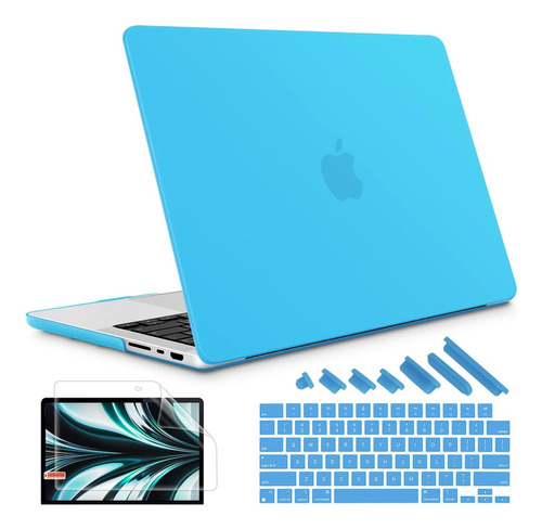Funda Rígida May Chen Para Macbook Pro 16  2485 Matte Blue