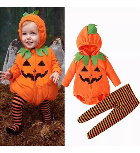 M Disfraz Calabaza Unisex Halloween,trajede Halloween