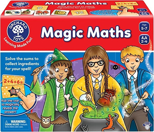 Orchard Toys Moose Games Magic Maths Game. Un Emocionante Y.