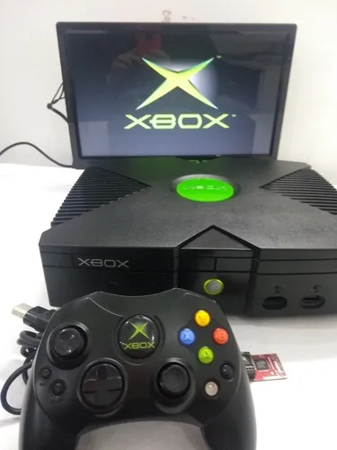 Xbox Clássico 1 Controle Original: Liga, Mas Dá Luz Vermelha