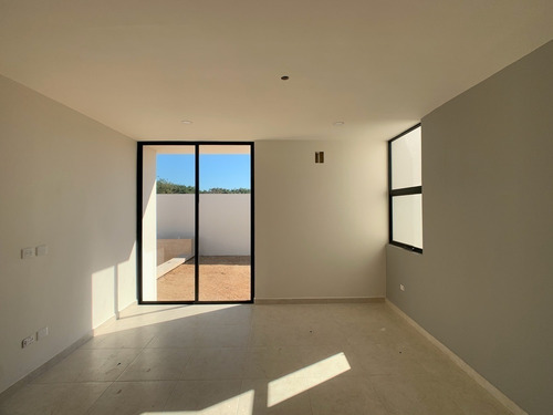 Imagen 13 de 28 de Casa Nueva De Una Sola Planta En Venta, Serena, Dzitya, Méri