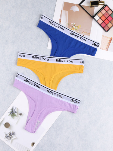 Tangas Sexy Y Cómodas Para Mujer, Pack De 6 Unidades