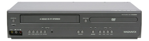 Magnavox - Reproductor De Dvd Y Vcr De 4 Cabezales De Estreo