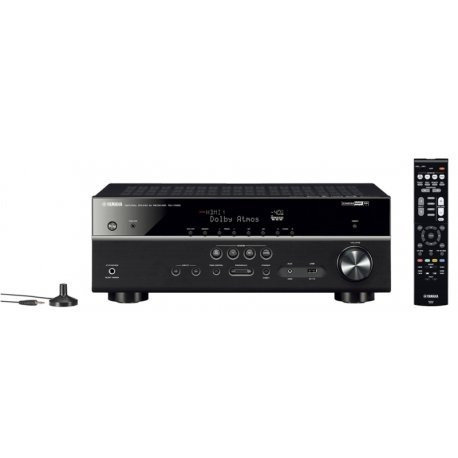 Receiver Yamaha Rx-v585 7.2ch Hdmi 4k Bivolt Preto