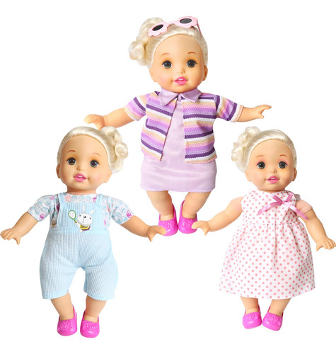 Juego De Ropa Para Muñeca 30 Cm A 40 Cm Hecho A Mano