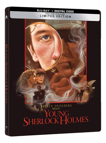 Blu-ray Young Sherlock Holmes / Joven Sherlock... Steelbook