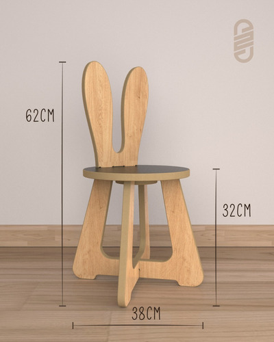 Imagen 10 de 10 de Juego De Mesa 45 Cm Y 60 Cm + 2 Sillas Madera Envío Gratis