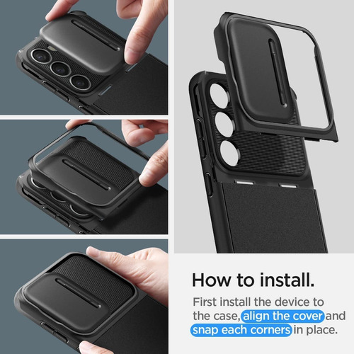 Case 100% Original Spigen Optik Armor Para Galaxy S23 Plus