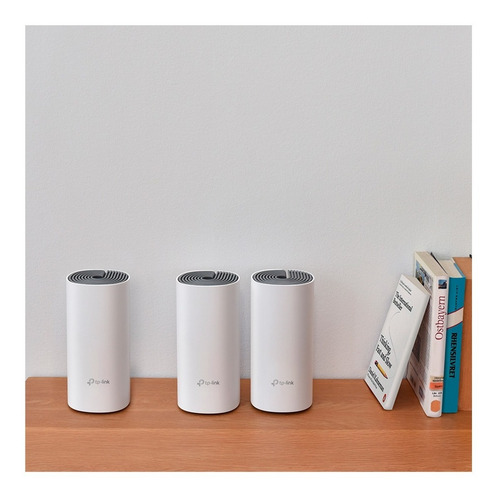 Imagen 5 de 5 de Sistema Wi-fi 3 Mesh Tp Link Deco E4 Dual Band Ac1200 Pce