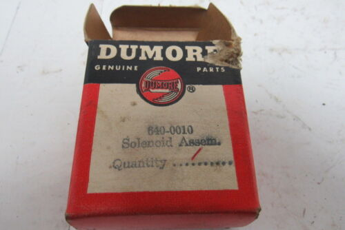 Dumore 640-001 115v 0.4 Ohm Solenoid Assembly Aal
