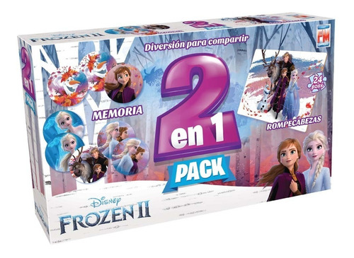 Juego De Mesa Fotorama 2 En 1 Frozen 2