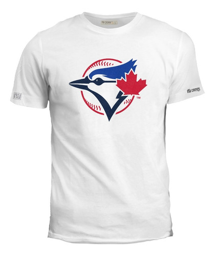 Camiseta Toronto Blue Jays Logo Ave Beisbol Hombre Ink