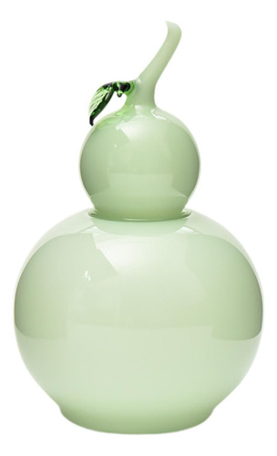 Candy Jar Gourd Storage Jar Candy Container Elegante Verde