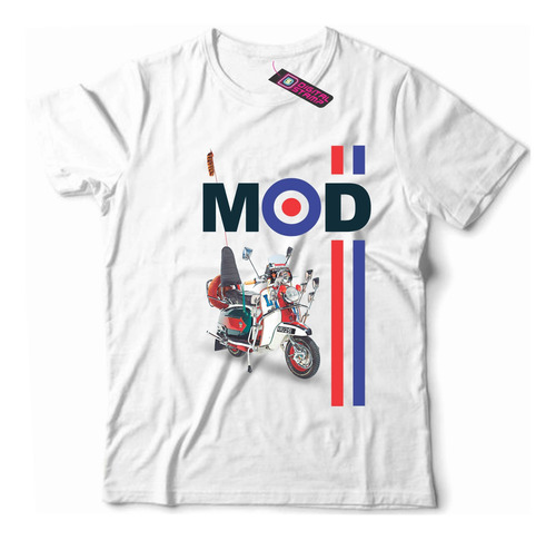 Remera The Who Mod Scooter Vespa  Rp268 Dtg Premium