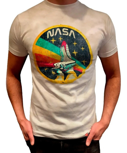 Remera Hombre/mujer Nasa Retro ! 418 Eikeel Originales!