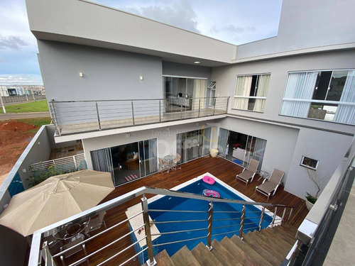 Casa À Venda, 394 M² Por R$ 2.200.000,00 - Condomínio Residencial Grand Trianon - Anápolis/go - Ca0658