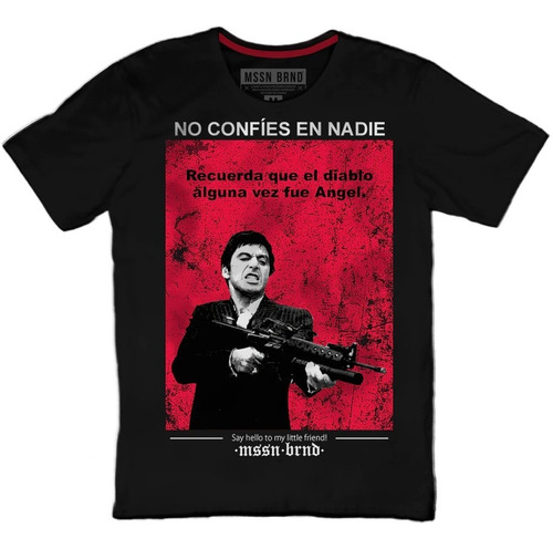 Playera Mission Brand Scarface